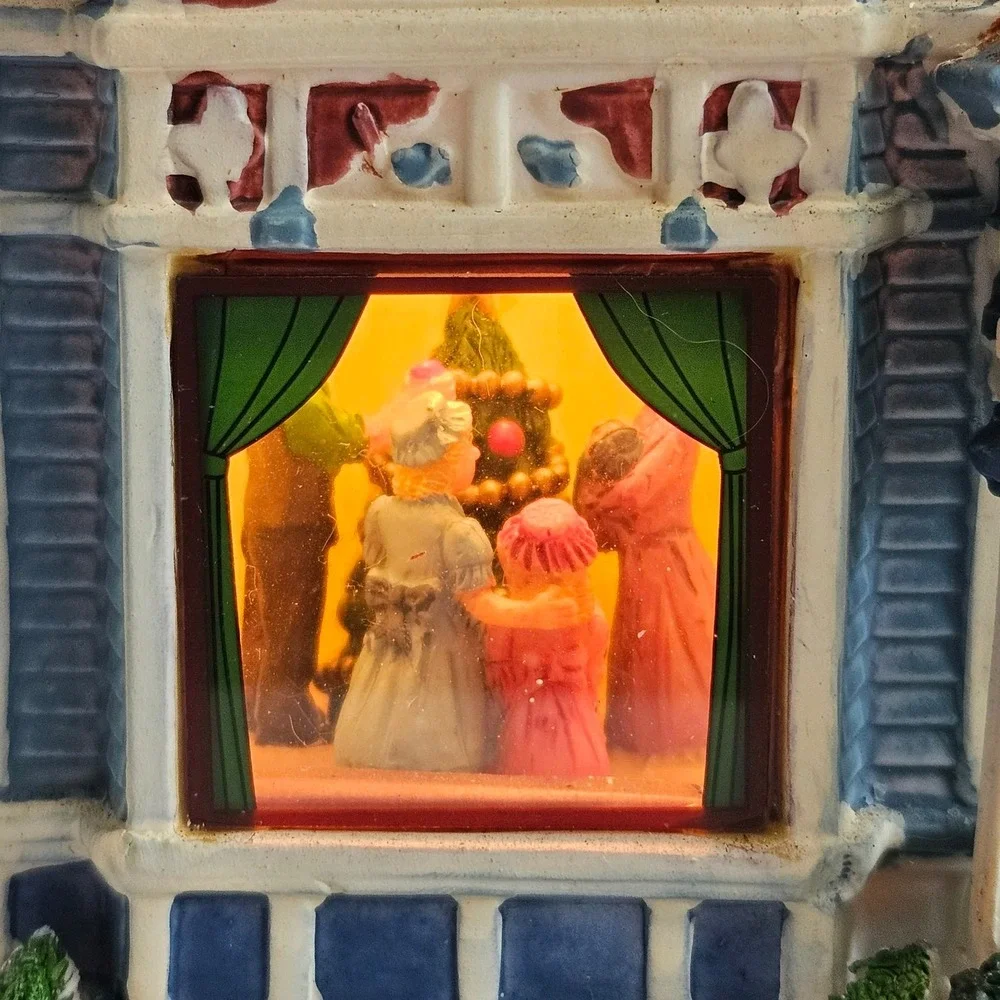 Lemax Kingsley Manor Lighted Building 2009 Michaels Exclusive 95830 Caddington